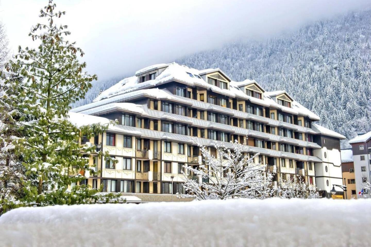 Vue Montblanc Magique En Centre-Ville Avec Parking Chamonix ภายนอก รูปภาพ